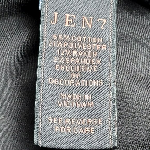 Jen7 by For All Mankind Slim Boyfriend Denim Jeans. Size 8 - Picture 6 of 9